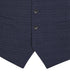 Skopes Hepworth Suit Waistcoat For Men in Navy Blue Mini Check, 36R to 62R