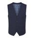 Skopes Hepworth Suit Waistcoat For Men in Navy Blue Mini Check, 36R to 62R