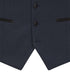 Skopes Cuba Dinner Suit Waistcoat For Men in Navy Blue Geo, 36R to 62R