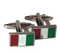 Italy flag design cufflinks