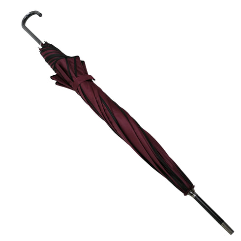 Everyday Swirl Stick Umbrella Burgundy