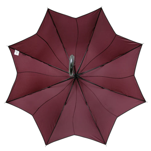 Everyday Swirl Stick Umbrella Burgundy
