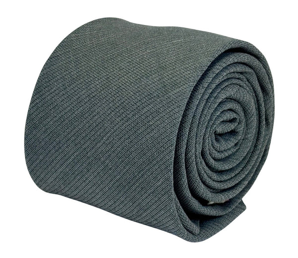 sage green linen tie
