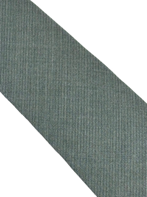sage green linen tie