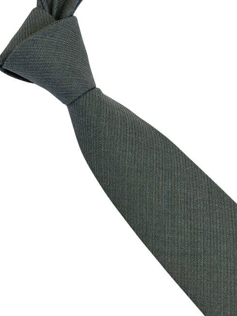 sage green linen tie