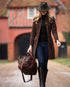 Stamford – Handmade Vintage Leather Travel Bag / Holdall