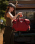 Grantham II - Handmade Canvas and Leather Travel Luggage / Holdall