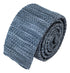 speckled grey skinny knitted tie