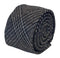 chestnut check tweed wool tie