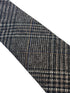chestnut check tweed wool tie