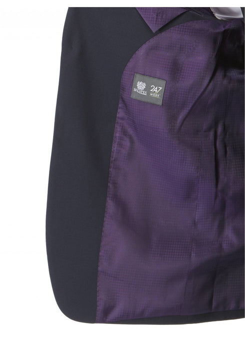 SKOPES Mens Wool Blend Darwin Navy Suit Jacket Size 34 - 72