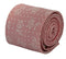 dusky floral pink cotton tie