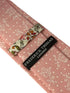 dusky floral pink cotton tie