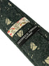dark forest with cream sailing boat design cotton tie