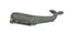 whale design silver tie clip