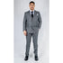 STZ90 - Men's Grey Double Breasted 2 Piece Suit
