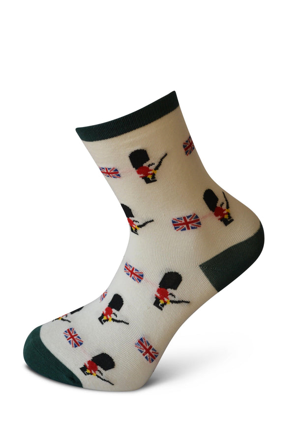 Queen's London Guard men's socks British Flag