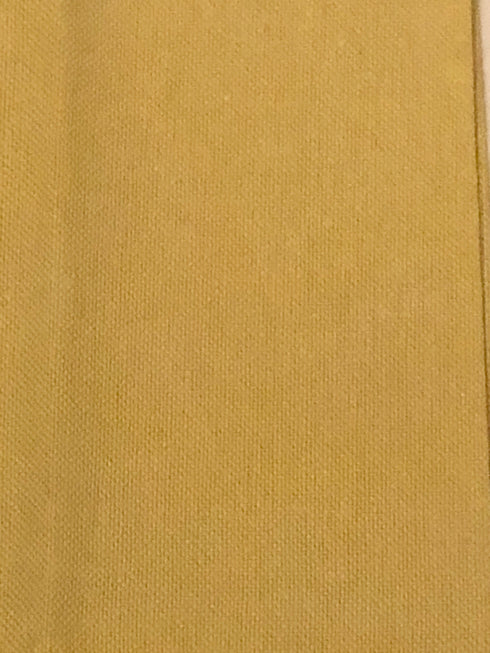 lemon yellow cotton pocket square