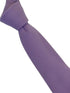 lilac purple slim wool tie