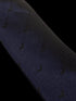 navy dark blue tie with spooky Halloween bat design