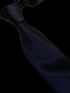 navy dark blue tie with spooky Halloween bat design
