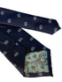navy mens tie with camera photography quirky design