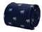 navy mens tie with british bulldog design