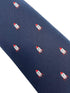 navy mens tie with NASA rocket design