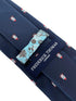 navy mens tie with NASA rocket design
