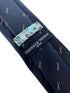 navy mens tie with drum sticks quirky design