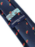 navy mens tie with watermelon slice design