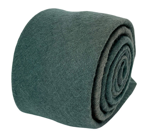 sea green jade teal mens wool tie