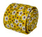 mustard gold yellow floral mens cotton tie