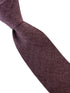maroon purple herringbone cotton mens tie