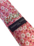 pink floral mens cotton tie