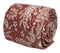 coral pink paisley mens cotton tie