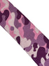 pink and purple camouflage cotton tie