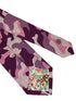 pink and purple camouflage cotton tie