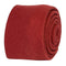 plain red wool tie