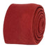 plain red wool tie