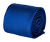 plain royal blue mens tie