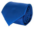 plain royal blue mens tie