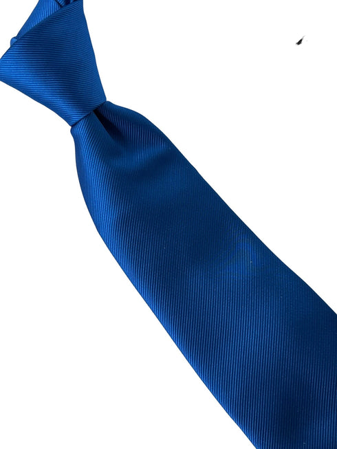 plain royal blue mens tie