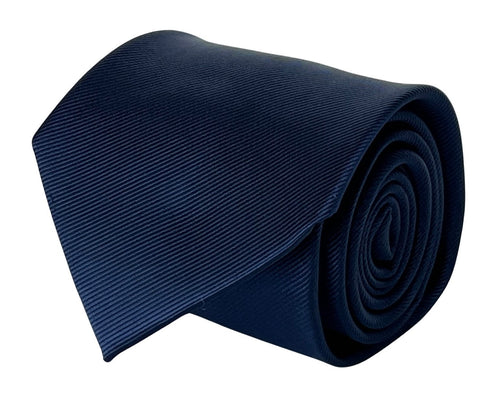plain navy blue mens tie