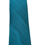 turquoise teal tie with herringbone design