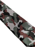 army camouflage forest green brown tie