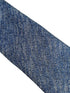 medium blue and white tie with scratched design
