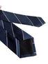 navy and medum blue classic club striped design tie