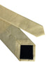 pale pastel light lemon yellow cotton tie