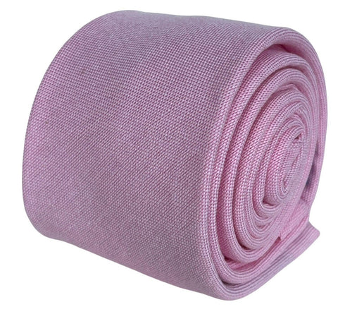 pale light baby pink cotton tie